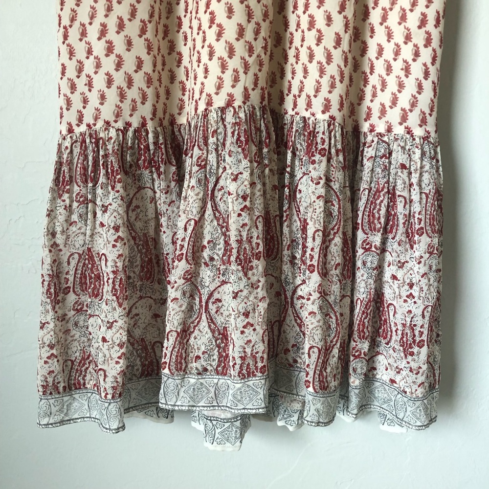 Ulla Johnson Georgette Tropez Midi Paisley Dress - Picture 12 of 16